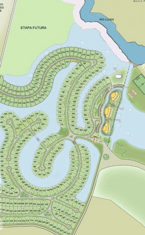Unico Lote A La Laguna de 1093 m2 Barrio Nautico El Cazal - Escobar