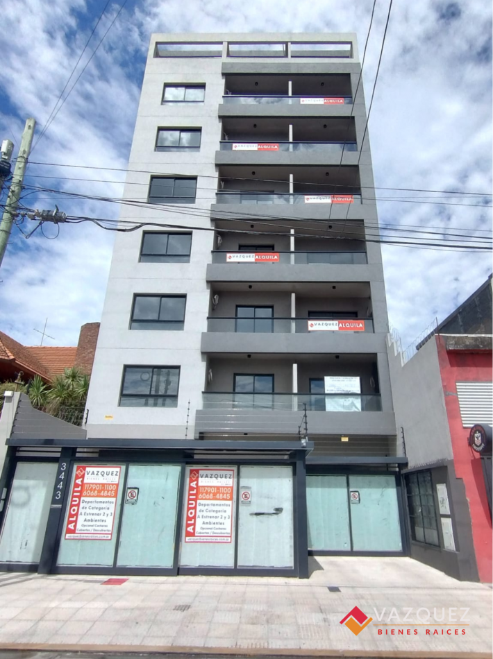 Departamento 2 ambientes con Cochera Descubierta C