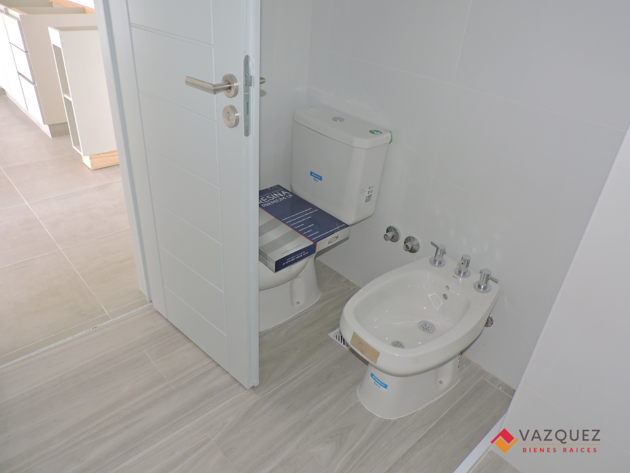 Departamento 2 ambientes con Cochera A