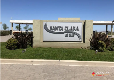 Lote a La Laguna en Barrio Santa Clara en  San Vicente